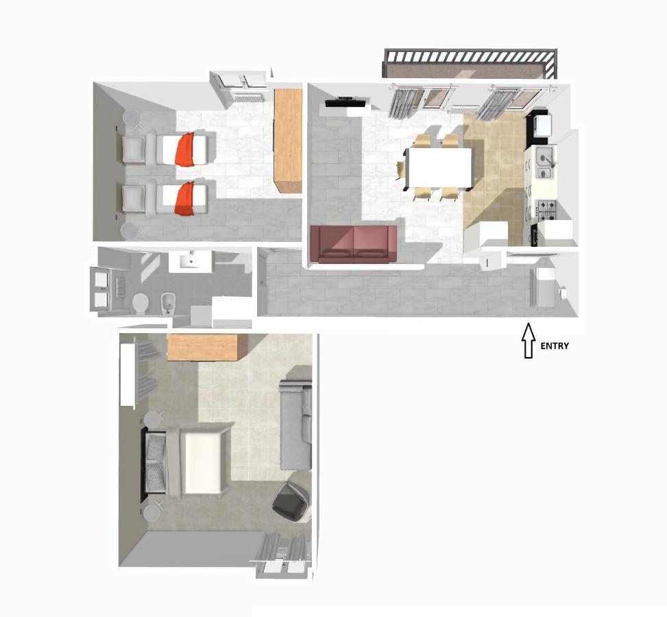 Lab3 City Private Apartment - 2 Bedrooms 파비아 외부 사진